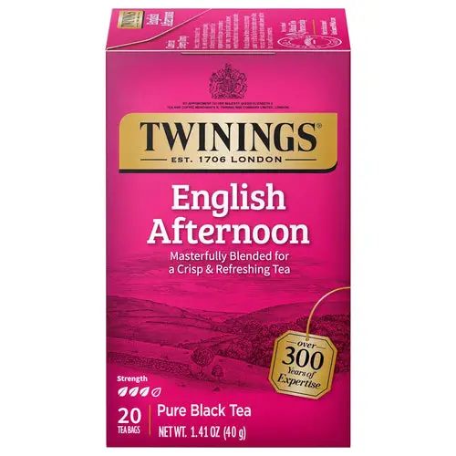 Twinings English Afternoon Black Tea Bags - 20 Count