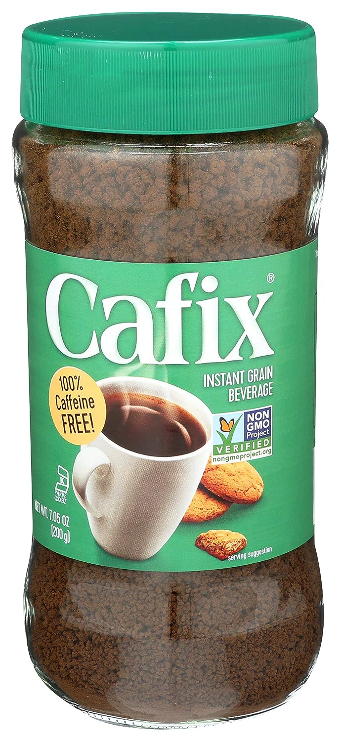 Cafix Caffeine Free Coffee Substitute Crystals - 7.5 Ounces