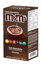 M&M Milk Chocolate Flavored Hot Cocoa Single Serve Sticks - 6 Count