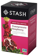Stash Green Tea Pomegranate Raspberry with Matcha - 18 Count (Case of 6)