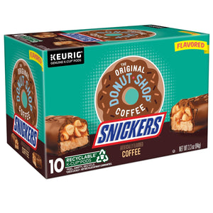 The Original Donut Shop Snickers Flavored Coffee K-Cups - 12 Count