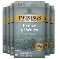 Twinings Prince of Wales Black Tea Bags - 20 Count (Case of 6)