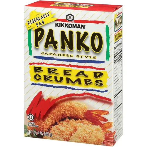 Japanese Panko Bread Crumbs - Perfect for Topping, Coating Fish, Chicken and Shrimp - 8 Ounce
