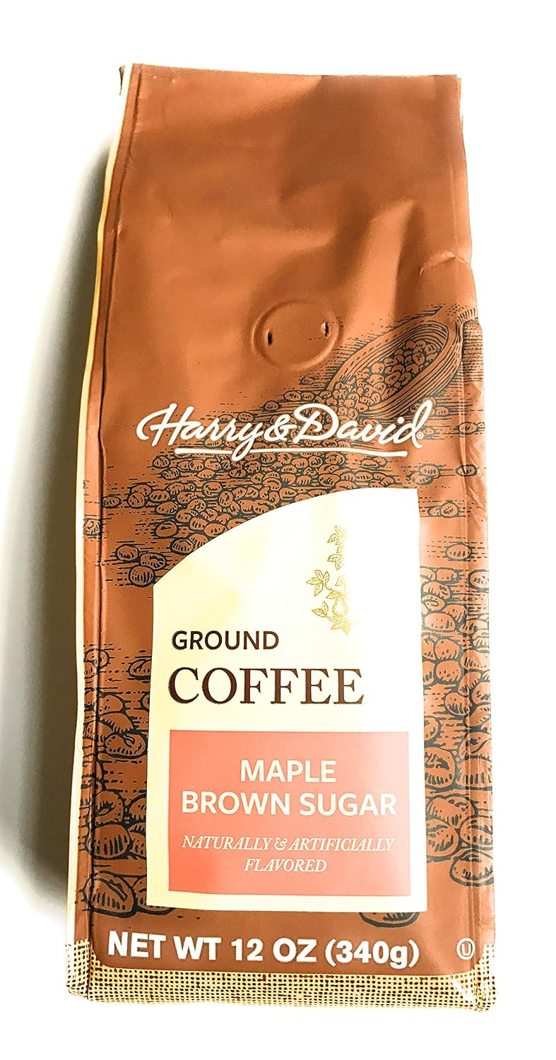 Harry & David Maple Brown Sugar Flavored Ground Coffee - 12 Ounce