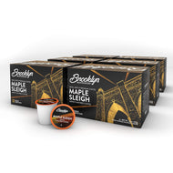Brooklyn Beans Maple Sleigh Single Serve Coffee Cups - 12 Count (Case of 6)