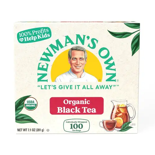 Newman's Own Organics Black Tea - 100 Count