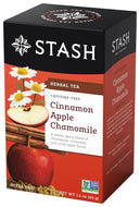 Stash Tea Cinnamon Apple Chamomile Herbal Tea Bags - 20 Count (Case of 6)