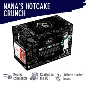 Ellis Coffee Nana's Hotcakes Flavored Single Serve Coffee Cups - 24 Count