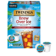 Twinings Unsweetened Black Tea Single Serve K-Cups - 24 Count (Case of 4)
