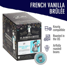 Ellis Coffee French Vanilla Brulée Flavored Single Serve Coffee Cups - 24 Count