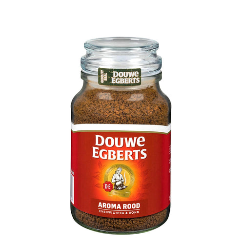 Douwe Egberts Aroma Rood Instant Coffee - 200G Jar (Case of 6)