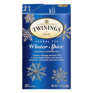 Twinings Winter Spice Camomile, Apple, Cinnamon & Clove Herbal Tea - 20 Count