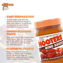 The Original Hooters Hot Heat Wing Sauce - 12 Ounce