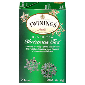 Twinings Christmas Black Tea Bags, Cinnamon & Cloves - 20 Count