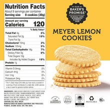 Dewey's Bakery Meyer Lemon Cookie Thins, No Artificial Flavors, Synthetic Colors or Preservatives - 9oz