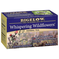 Bigelow Tea Whispering Wildflower Herbal Tea Bags, 18 Count Box (Case of 6)
