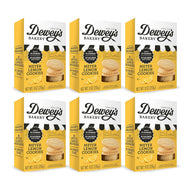 Dewey's Bakery Meyer Lemon Cookie Thins - 9 Ounce (Case of 6)