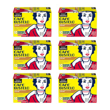 Café Bustelo Café con Leche Espresso Style Coffee K-Cups - 10 Count (Case of 6)