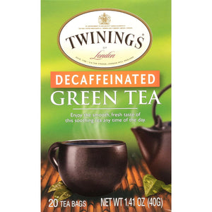 Twinings Green Tea Individually Wrapped Tea Bags - 20 Count