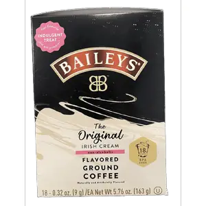 Baileys Original Irish Cream Coffee, Medium Roast Single Serve Cups - 18 Count