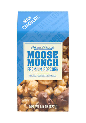 Harry & David Moose Munch Milk Chocolate Gourmet Popcorn - 4.5oz