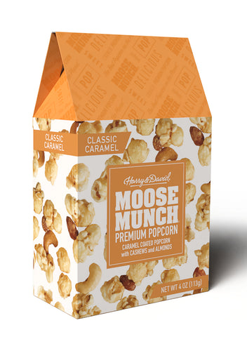 Harry & David Moose Munch Classic Caramel Gourmet Popcorn - 4oz (Case of 6)