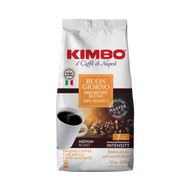 Kimbo Buongiorno Breakfast Blend Italian Espresso Coffee, Ground - 12 Ounce (Case of 6)