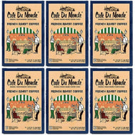 Cafe Du Monde Coffee French Roast Single-Serve Cups - 12 Count (Case of 6)