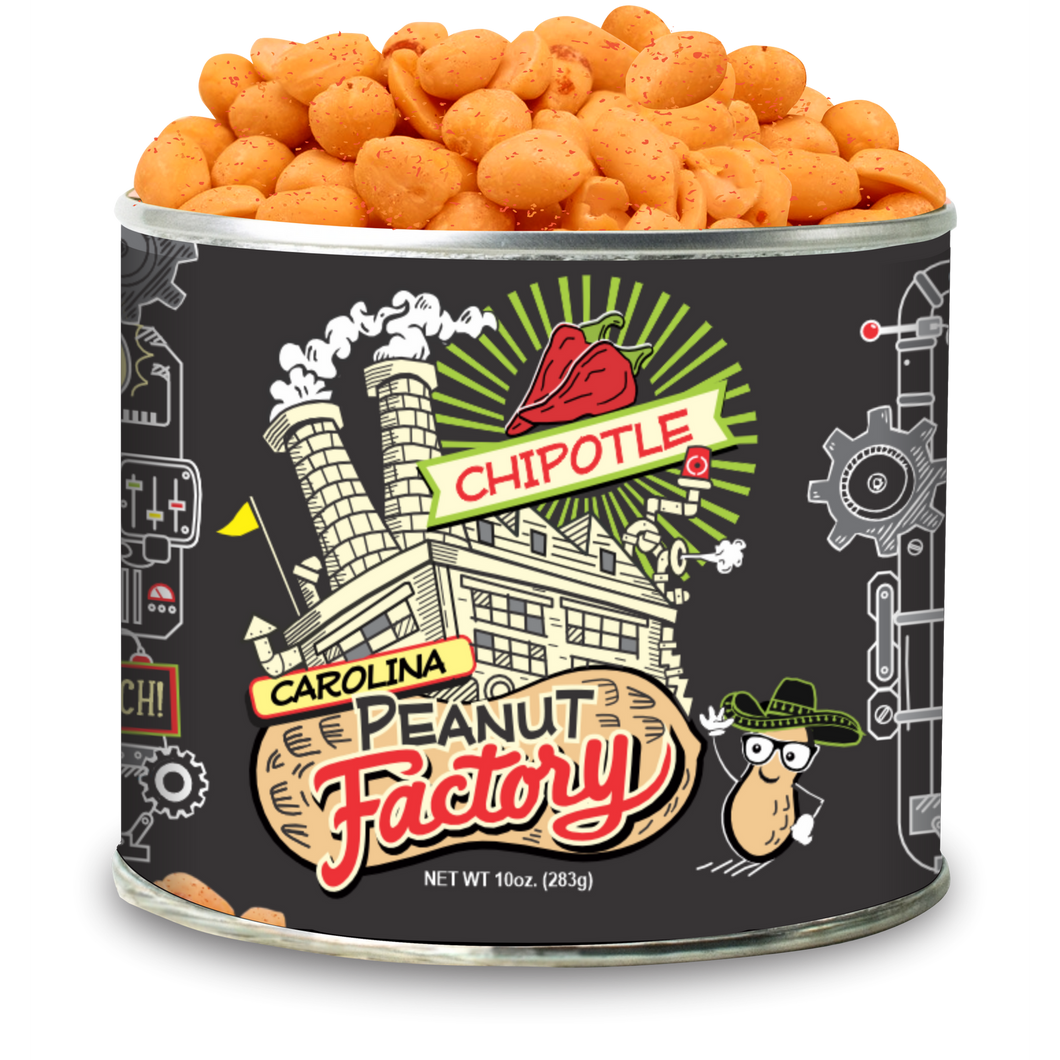 Carolina Peanut Factory Chipotle Flavored Gourmet Peanuts - 10 oz