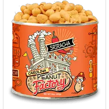 Carolina Peanut Factory Sriracha Flavored Gourmet Peanuts - 10 oz