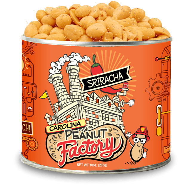 Carolina Peanut Factory Sriracha Flavored Gourmet Peanuts – Meadow ...