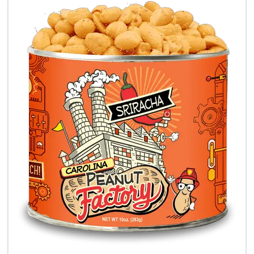 Carolina Peanut Factory Sriracha Flavored Gourmet Peanuts - 10 oz