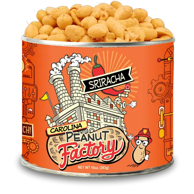 Carolina Peanut Factory Sriracha Flavored Gourmet Peanuts - 10 oz