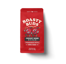 Roasty Buds Cherry Bomb Flavored Coffee - 12 Ounce