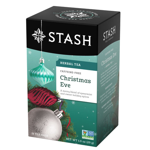 Stash Tea Christmas Eve Herbal Tea Bags - 18 Count (Case of 6)
