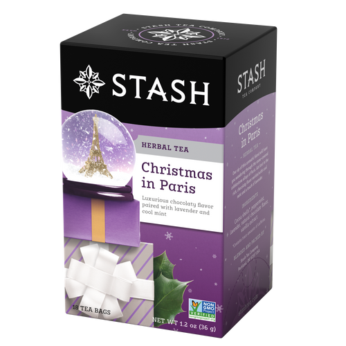 Stash Tea Christmas in Paris Herbal Tea Bags - 18 Count (Case of 6)