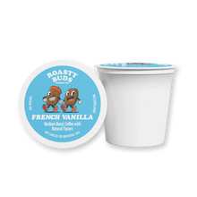 Roasty Buds French Vanilla Flavored Single Serve Coffee Cups - 12 Count