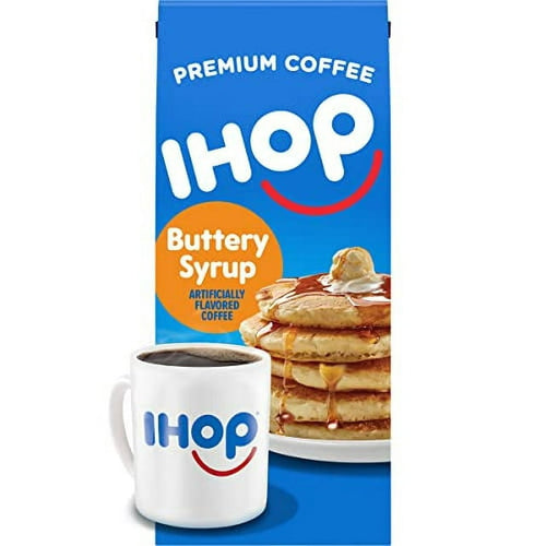 IHOP Buttery Syrup Flavored Ground Coffee - 11 Ounce
