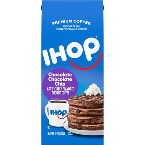 IHOP Chocolate Chocolate Chip Flavored Ground Coffee - 11 Ounce