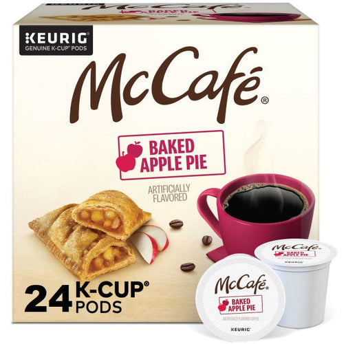 McCafe Baked Apple Pie Coffee, Keurig Single Serve K-Cup Pods, 24 Count