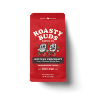 Roasty Buds Mexican Chocolate Flavored Coffee - 12 Ounce