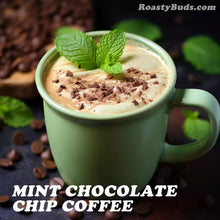 Roasty Buds Minty Choco Chip Flavored Coffee - 12 Ounce