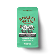 Roasty Buds Minty Choco Chip Flavored Coffee - 12 Ounce