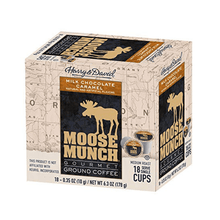 Moose Munch Milk Chocolate Caramel Single Serve Coffee Cups - 18 Count