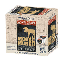 Moose Munch Milk Chocolate Peanut Butter Single Serve Coffee Cups - 18 Count