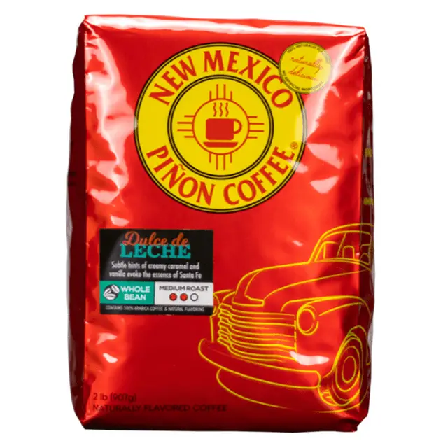 New Mexico Piñon Coffee Dulce De Leche Flavored Ground Coffee - 2 LB