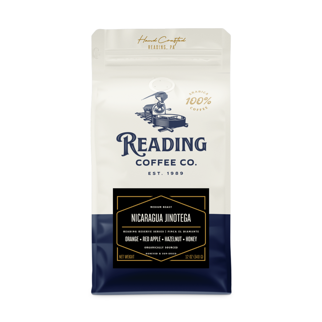 Reading Coffee Company Nicaragua Jinotega Reserve Series Coffee