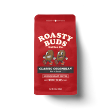 Roasty Buds Classic Colombian Coffee - 12 Ounce