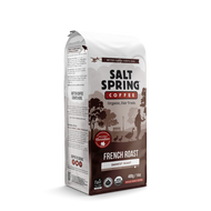 Salt Spring Organic Fair Trade French Roast Whole Bean Coffee - 12 Ounce