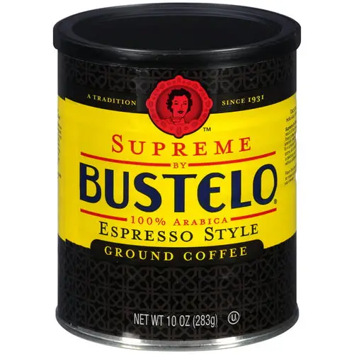 Supreme By Cafe Bustelo Espresso Style Ground Coffee - 10 Ounce